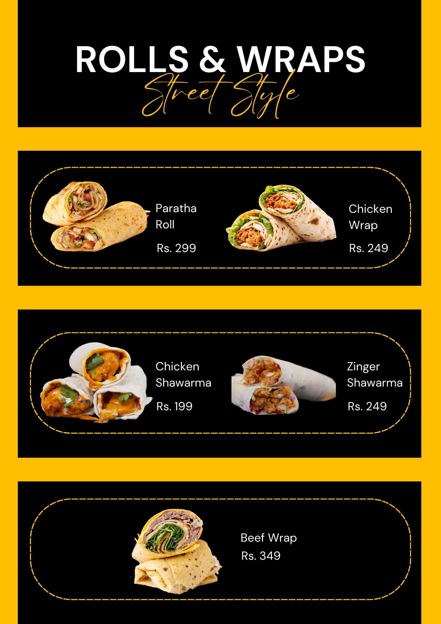 Menu Page 3